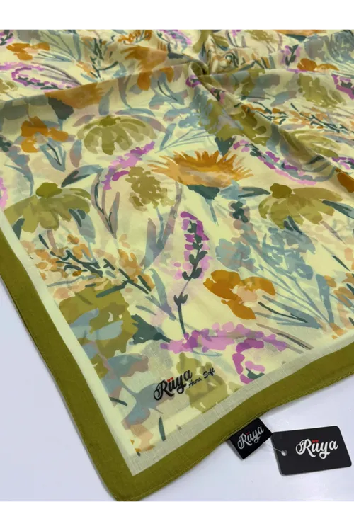 Rüya  Flora Desen Aura Soft Şal 