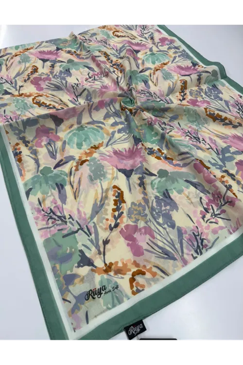 Rüya  Flora Desen Aura Soft Şal
