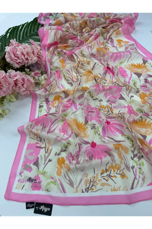Rüya  Flora Desen Aura Soft Şal