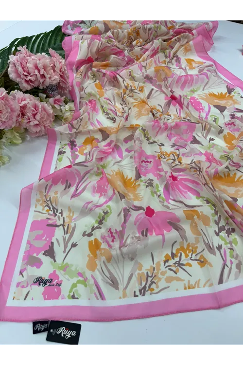 Rüya  Flora Desen Aura Soft Şal