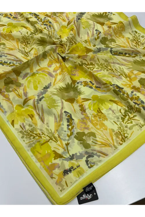 Rüya  Flora Desen Aura Soft Şal 