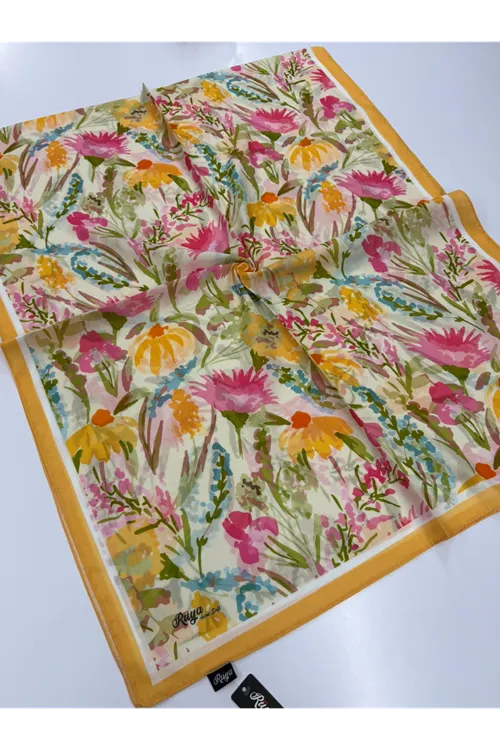 Rüya Flora Desen Aura Soft Şal