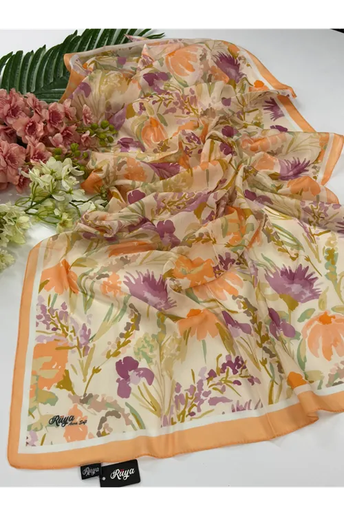 Rüya Flora Desen Aura Soft Şal