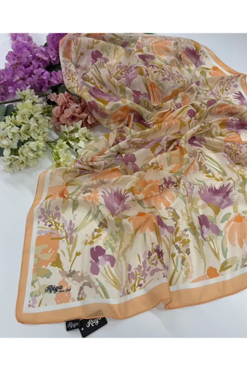 Rüya Flora Desen Aura Soft Şal