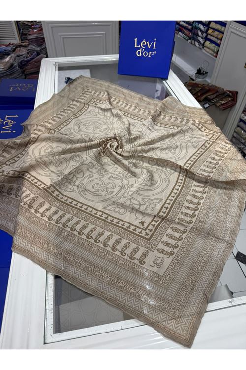 Levidor Elya Eşarp Osmanlı Desen