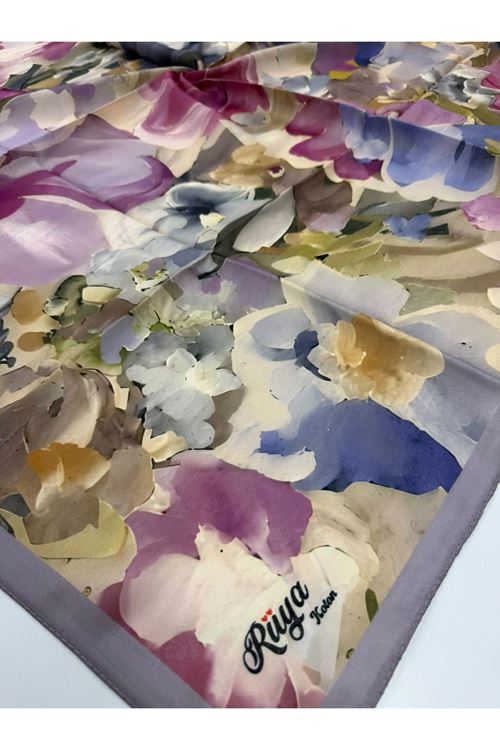 Rüya Koton Soft Eşarp Batik Desen