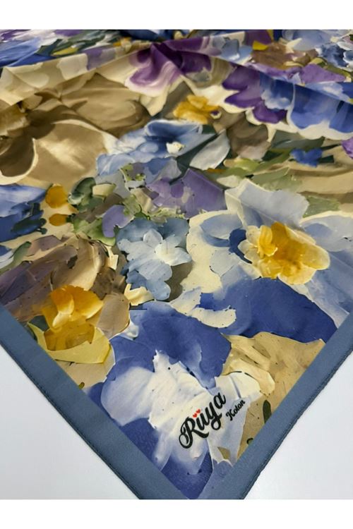 Rüya Koton Soft Eşarp Batik Desen