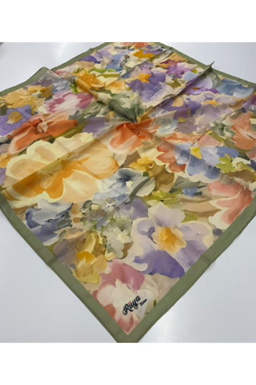 Rüya Koton Soft Eşarp Batik Desen