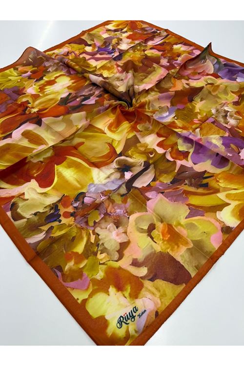Rüya Koton Soft Eşarp Batik Desen