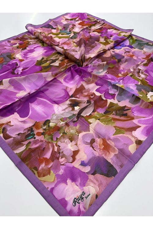 Rüya Koton Soft Eşarp Batik Desen 