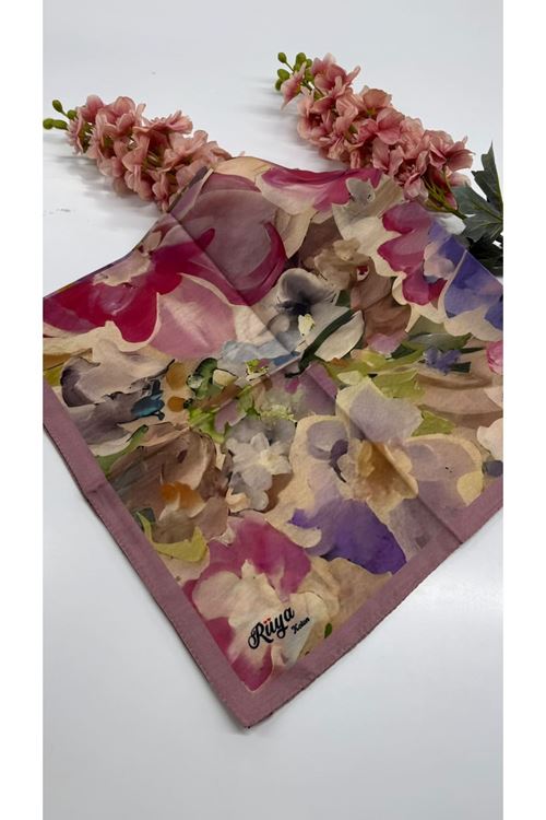 Rüya Koton Soft Eşarp Batik Desen