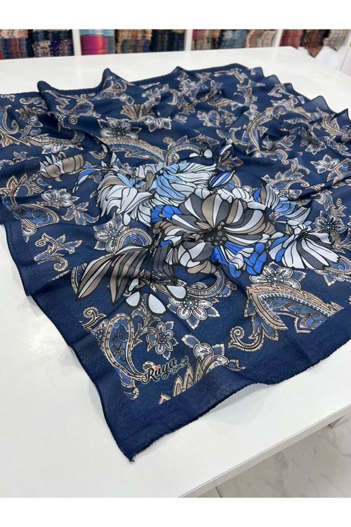 ÖN SİPARİŞ - Rüya Koton Soft Eşarp Osmanlı Çiçeği 