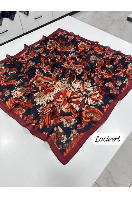 ÖN SİPARİŞ - Rüya Koton Soft Eşarp Osmanlı Çiçeği