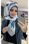 Rüya Koton Eşarp Tüy Desen