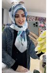 Rüya Koton Eşarp Tüy Desen
