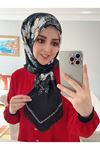 Rüya Koton Eşarp Papatya Desen