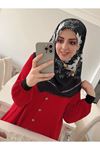 Rüya Koton Eşarp Papatya Desen