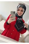 Rüya Koton Eşarp Papatya Desen