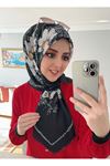 Rüya Koton Eşarp Papatya Desen