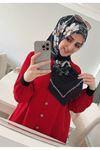Rüya Koton Eşarp Papatya Desen