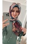 Rüya Koton Eşarp Karedönence Modeli