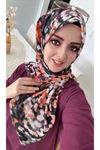 Rüya Koton Eşarp Renkli Leo Modeli