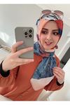 Rüya Koton Eşarp Zebra Sportif Model