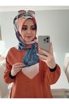 Rüya Koton Eşarp Zebra Sportif Model