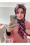 Rüya Koton Eşarp Çizgisel Zebra 