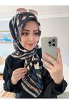 Rüya Koton Eşarp Meşhur Zebra Parlement