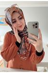 Rüya Koton Eşarp Etnik Model