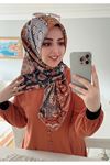 Rüya Koton Eşarp Etnik Model