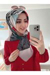Rüya Koton Eşarp Zebra Sportif Model