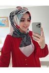 Rüya Koton Eşarp Zebra Sportif Model