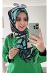 Rüya Koton Eşarp Yaprak Modeli kod:0212