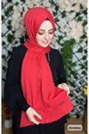 Medine İpeği Şal Kırmızı