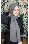 Medine İpeği Şal Antrasit