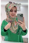 Rüya Koton Eşarp Etro Desen 