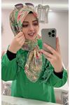 Rüya Koton Eşarp Etro Desen 