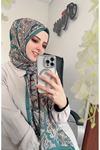 Etro Desen İpeksi Soft Şal (Zümrüt)