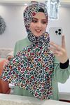 Valens Fresh Koton Şal (Leopar Modeli)