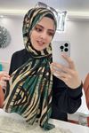 Valens Trend Fresh Koton Şal (Meşhur Yeşil Zebra)