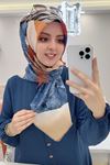 Rüya Koton Eşarp Zebra Sportif Model