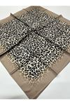 Leopar Desen Twill Eşarp 