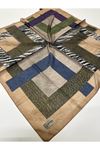 Geometrik Desen Soft Eşarp  