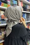 Halka Desen Jakar Eşarp Vizon