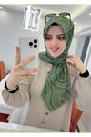 Rüya Koton Eşarp Yaren Desen    