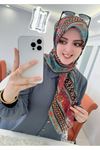 Rüya Koton Eşarp Dizi Desen  