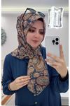 Rüya Koton Eşarp Etnik Desen 