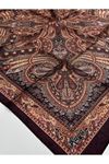 Etnik Etro Desen Pırıltı Eşarp 